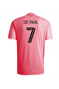 Inter Miami Rodrigo De Paul #7 Jalkapallovaatteet Kotipaita 2025-26 Lyhythihainen